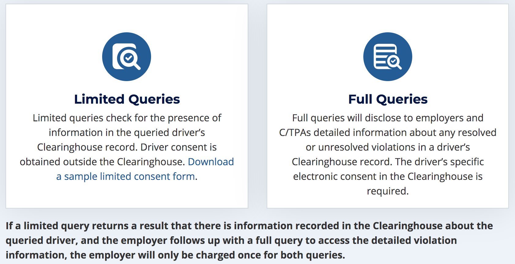 DOT Clearinghouse
