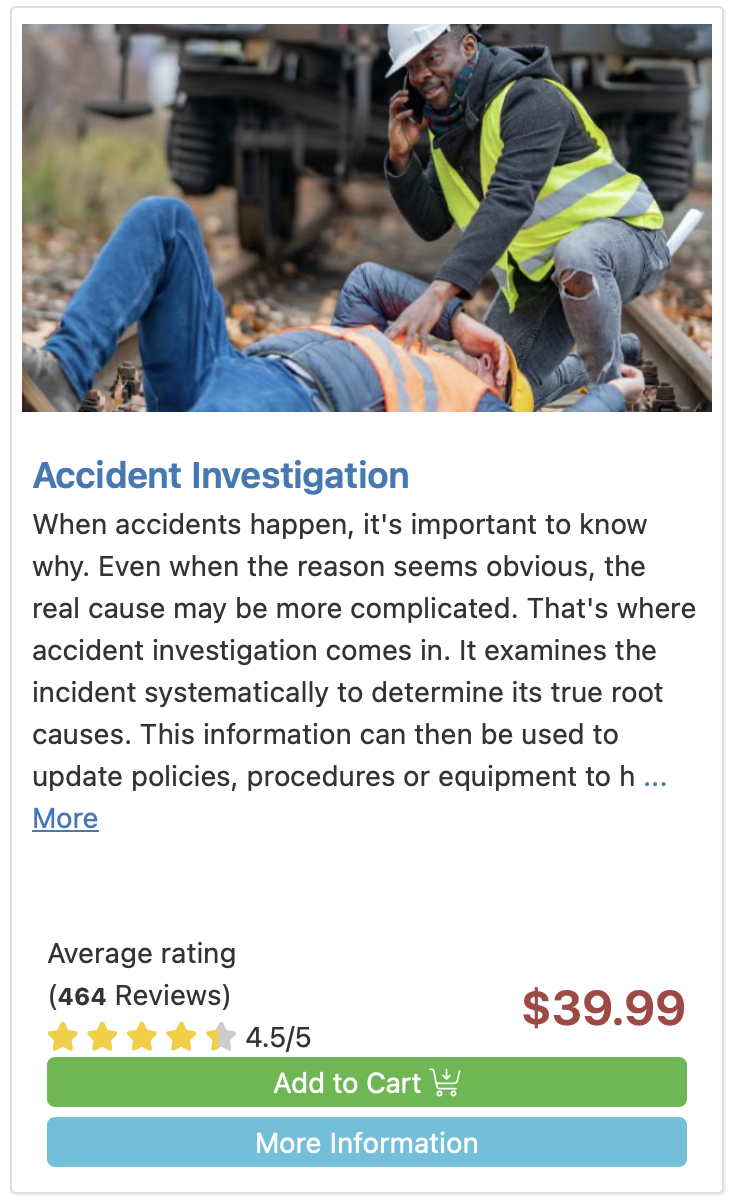 Accident Investigation